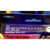 Cartucho Epson Original Magenta 133 Vacio