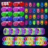 Paquete Fiesta Boda Batucada Pulseras Lentes Anillos Led