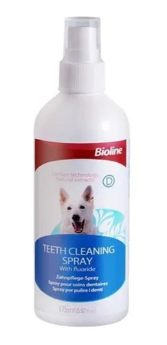Higiene Dental Spray Bioline Bucal Para Perros