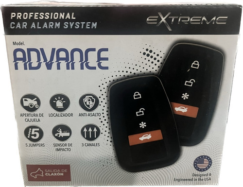 Kit De Alarma Extreme Para Auto Extreme Advance + Regalo