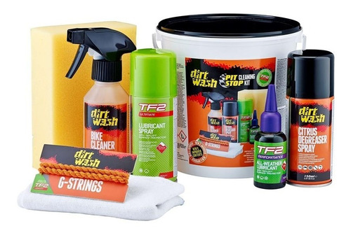 Kit Limpieza Bicicletas Pit Stop Cleaning Weldtite