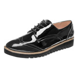 Zapato Casual Dama Been Class 12900 Negro Charol 22-26 T*