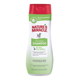 Shampoo Pelo Blanco Nature's Miracle Para Perro 473ml