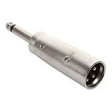 Adaptador Plug 6.3mm A Plug Cannon Monoaural Macho #16
