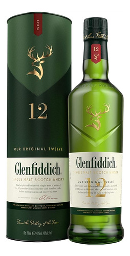 Whisky Glenfiddich 12 Años