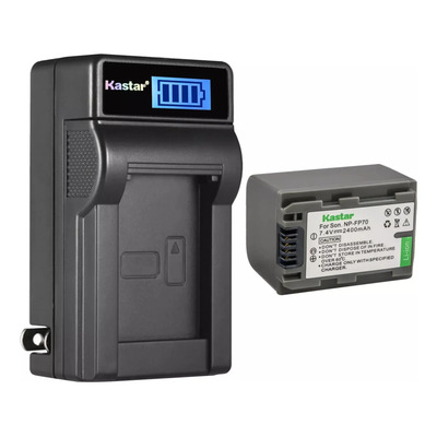 Cargador Ac+batería Power 2400 Mah Para Sony Np-fp30 Np-fp50 | Envío gratis