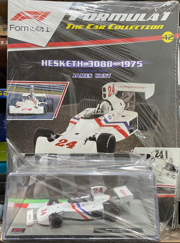 Autos Colección Formula 1 Hesketh 308b 1975 James Hunt #42