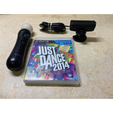 Kit Move + Juego Just Dance Ps3 + Mando + Camara Move Usado