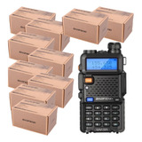 10 Oktok Uhf/vhf Ht Dual Airsoft Portatil Ptt Uv-5r