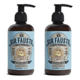 2 Sir Fausto Men´s Culture Shampoo Para Barba 250ml - 3c