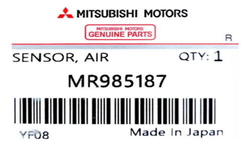 Sensor Maf Mitsubishi Panel L300 L200 Outlander Sportero Foto 7