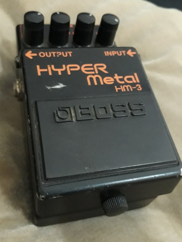 Excelente! Pedal Guitarra Marca Boss Hm3 Efecto Hyper Metal