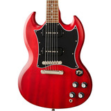 Guitarra EpiPhone Sg Classic Worn P90 Worn Cherry