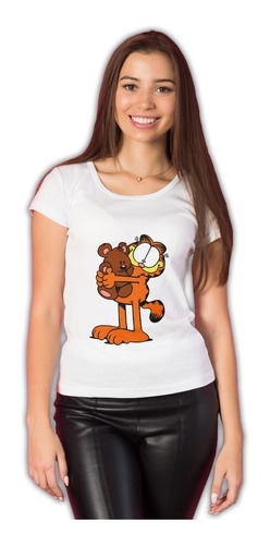 Playera Sublimada Garfield Personalizada Multitallas