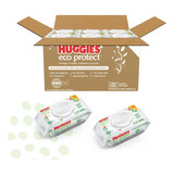 Huggies Eco Protect, Toallitas Húmedas Para Bebé, Caja Con