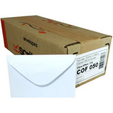 Envelope Visita Branco Offset 72x108mm Caixa 500 Un. Scrity