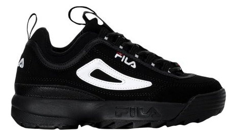 Tenis Fila Disruptor Negro Blanco 100% Original