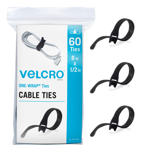 Velcro Brand Bridas De Cable Resistentes Reutilizables | Paq