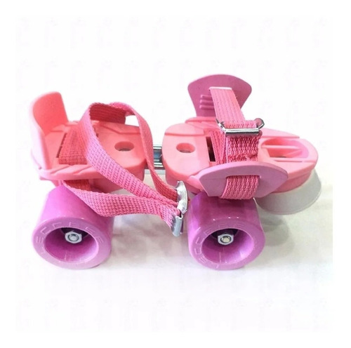 Patines Rosa Leccese Flash Extendibles Desde Talle 26 A 36