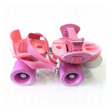 Patines Rosa Leccese Flash Extendibles Desde Talle 26 A 36