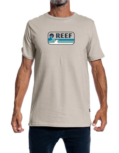 Remera Reef Wave Stone