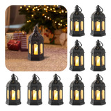 Staymoment 10 Mini Faroles Decorativos Para Velas  Faroles