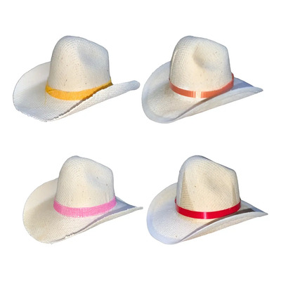 10 Sombrero Texano 8cm Vaquero Mini Mexico Fiesta Mexicana  | MercadoLibre