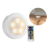 Luz Led Con Control Remoto Fría Cálida P/muebles Alacenas