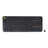 Teclado Inalambrico Logitech K400 Plus Touchpad Tactil Tv Pc