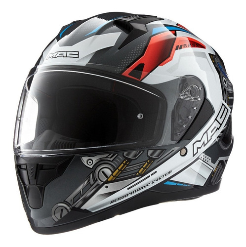 Casco Moto Mac Bass Nirvana Sonic Zepelin Cuota Devotobikes