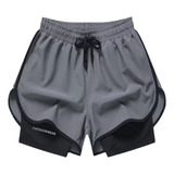 Biker Mini Short Deportivo Mallas Licra Hombre Gym Ejercicio