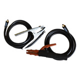 Juego De Cables Para Soldar Cal. 2 De 7 M. Y 7 M Con Conecto