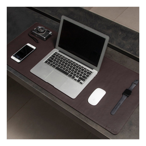Desk Pad Bullpad 90x40cm Em Couro Sintetico