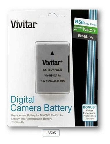 Bateria Mod. 13505 Para Nikon Coolpix P7100