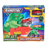 Teamsterz Pista Beast Machines Reptile Rampage Con Vehículo