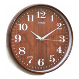 Reloj De Pared Dakot Pp29 Color Madera  - Taggeshop