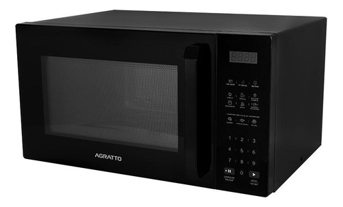 Microondas 32 Litros 1400w Preto - Agratto