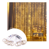 3m X 2m Decoração Festas Casamentos Luz Cortina Led