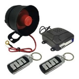 Alarma De Automovil 12 Volts Genius G24 F2 Metalica