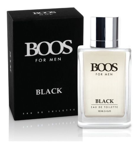 Perfume De Hombre Boos Black Eau De Toilette X 100 Ml