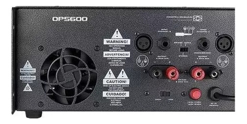 Potência Oneal Op-5600 1000w Rms Op5600, Cor Preto Potência