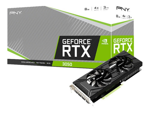 Tarjeta De Video Pny Nvidia Geforce Rtx 3050 8gb Gddr6 Dual 