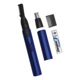 Wahl Lithium 2 En 1 Para Nariz, Oido, Cejas, Batería Litio Color Azul 110v