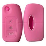 Cubre Llave Silicona Para Ford Ecosport - Ranger Pink Zuk