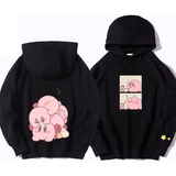 Sudadera Trendy Digital Printing Game Kirby Playing Cute