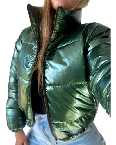 Campera Mujer Puffer Inflable Chaqueta Dama Impermeable