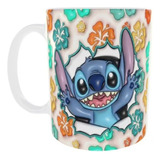 Taza Stitch 3d (efecto Visual 3d)