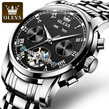 Relojes Automáticos Olevs Tourbillon Chronograph