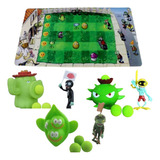 Plantas Vs Zombies Piso D Juego 38 Cm X 76 Largo + 3 Zombies