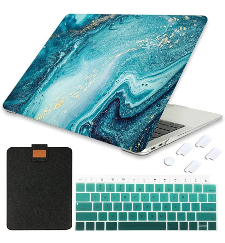 Estuche+ Funda Macbook Air De 13  Con Cubierta De Teclado